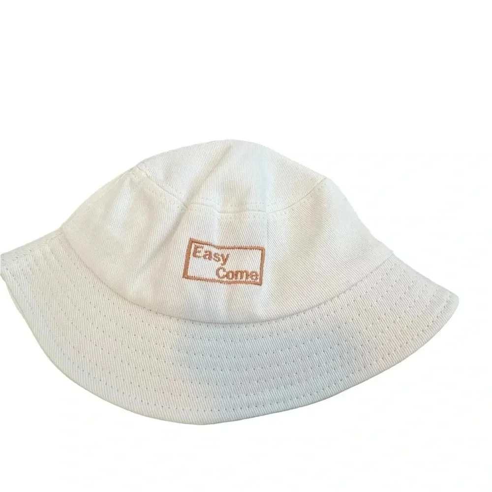 Two New Children’s Cotton Sun Hats White
